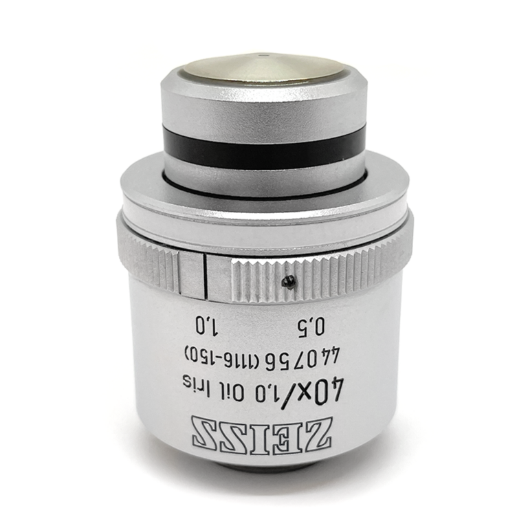 Objectif ZEISS Plan-Apochromat 40x/0,5-1,0 Oil Iris